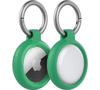 OtterBox Sleek Series Case for AirTag, Shockproof, Drop Proof, Ultra-Slim, Rugged, Protective Thin Case for Apple AirTags, Includes Carabiner, Green