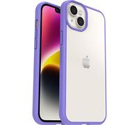 OtterBox Sleek Series Case for iPhone 14 Plus, Shockproof, Drop proof, Ultra-Slim, Protective Thin Case, Tested to Military Standard, Clear/Purple - Non-Retail Packaging
