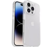 OtterBox Sleek Series Case for iPhone 14 Pro, Shockproof, Drop proof, Ultra-Slim, Protective Thin Case, Tested to Military Standard, Clear - Non-Retail Packaging
