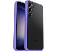 OtterBox Sleek Series Case for Samsung Galaxy S23+, Shockproof, Drop proof, Ultra-Slim, Protective Thin Case, Tested to Military Standard, Clear/Purple, Non-Retail Packaging