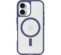 OtterBox Sleek Series MagSafe Case for iPhone 16, Shockproof, Drop proof, Ultra-Slim, Protective Thin Case, Tested to Military Standard, Clear/Purple, Non-Retail Packaging