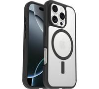 OtterBox Sleek Series MagSafe Case for iPhone 16 Pro, Shockproof, Drop proof, Ultra-Slim, Protective Thin Case, Tested to Military Standard, Clear/Black, Non-Retail Packaging