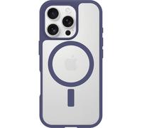 OtterBox Sleek Series MagSafe Case for iPhone 16 Pro, Shockproof, Drop proof, Ultra-Slim, Protective Thin Case, Tested to Military Standard, Clear/Purple, Non-Retail Packaging