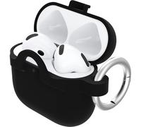 OtterBox Soft Touch Headphone Case for AirPods (4th gen), Shockproof, Drop proof, Ultra-Slim, Scratch and Scuff Protective Case for Apple AirPods, Includes Carabiner, Green