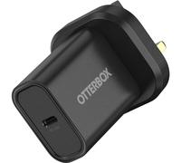 OtterBox Standard UK 20W USB-C PD Wall Charger, Fast Charger for Smartphone and Tablet, Drop Tested, Ultra Durable, Black