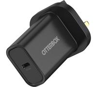 OtterBox Standard UK 30W USB-C PD Wall Charger, Fast Charger for Smartphone and Tablet, Drop Tested, Ultra Durable, Black, Non-Retail Packaging