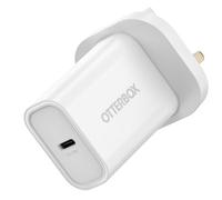 OtterBox Standard UK 30W USB-C PD Wall Charger, Fast Charger for Smartphone and Tablet, Drop Tested, Ultra Durable, White