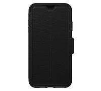OtterBox Strada Case for iPhone Xs Max, Shockproof, Drop proof, Premium Leather Protective Folio with Two Card Holders, 3x Tested to Military Standard, Black