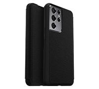 OtterBox STRADA SERIES Case for Galaxy S21 Ultra 5G (ONLY - DOES NOT FIT Non-Plus or Plus Sizes) - SHADOW (BLACK/PEWTER)