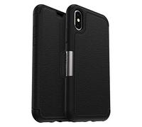 OtterBox STRADA SERIES Case for iPhone Xs & iPhone X - Retail Packaging - SHADOW (BLACK/PEWTER)