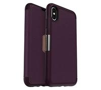 OtterBox Strada Series iPhone Xs Max Case - Frustration-Free Packaging - Royal Blush (Winter Bloom/Cameo Rose)