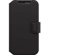 OtterBox Strada Via Case for Samsung Galaxy S22, Shockproof, Drop Proof, Slim, Soft Touch Protective Folio Case with Card Holder, 2x Tested to Military Standard, Black