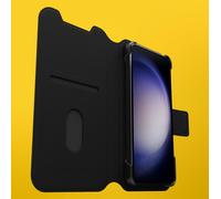OtterBox Strada Via Folio Wallet Case for Samsung Galaxy S23 - Black