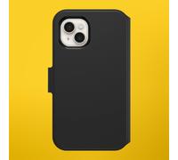 OtterBox Strada Via Wallet Case for iPhone 14 Plus - Black