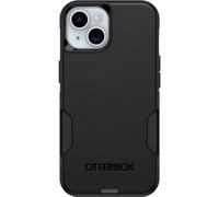 OtterBox Strawberry Commuter Series Case - Black, Slim & Tough, Pocket-Friendly, with Port Protection
