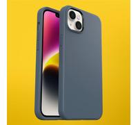 OtterBox Symmetry+ Case for iPhone 14 Plus with MagSafe, Shockproof, Drop proof, Protective Thin Case, 3x Tested to Military Standard, Antimicrobial Protection, Blue