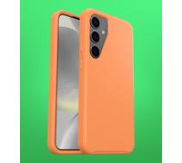OtterBox Symmetry Case for Samsung Galaxy S24+, Shockproof, Drop proof, Protective Thin Case, 3x Tested to Military Standard, Orange