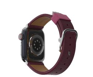 OtterBox Symmetry Cactus Leather Band for Apple Watch 44/45/46mm, Pink | Replacement Durable Soft Touch Strap for Apple Watch