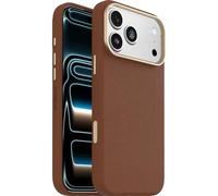 OtterBox Symmetry Series Cactus Leather MagSafe Case for iPhone 17 Pro Max, Shockproof, Drop proof, Protective Thin Case, 3x Tested to Military Standard, Brown