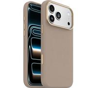 OtterBox Symmetry Cactus Leather MagSafe Case for iPhone 17 Pro Max, Grey