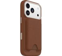 OtterBox Symmetry Cactus Leather Wallet for MagSafe, Soft-Touch Wallet with 2-3 Slots for Cards, Strong Magnetic Alignment and Attachment with MagSafe, Compatbile with iPhone, Brown