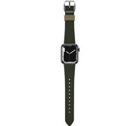 OtterBox Symmetry Cactus Leather Watch Band for Apple Watch 42mm/41mm/40mm, Replacement Durable Soft Touch Strap for Apple Watch, Green