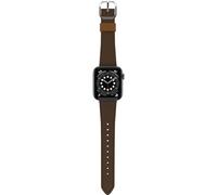 OtterBox Symmetry Cactus Leather Watch Band for Apple Watch 44/45/46mm, Replacement Durable Soft Touch Strap for Apple Watch, Brown