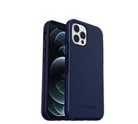 OtterBox Symmetry+ Case for iPhone 12 Pro Max with MagSafe, Shockproof, Drop Proof, Protective Thin Case, 3x Tested to Military Standard, Blue