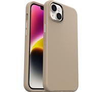 OtterBox Symmetry+ Case for iPhone 14 Plus with MagSafe, Shockproof, Drop proof, Protective Thin Case, 3x Tested to Military Standard, Antimicrobial Protection, Beige