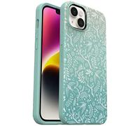 OtterBox Symmetry+ Case for iPhone 14 Plus with MagSafe, Shockproof, Drop proof, Protective Thin Case, 3x Tested to Military Standard, Antimicrobial Protection, Feathers/Ferns