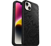 OtterBox Symmetry+ Case for iPhone 14 Plus with MagSafe, Shockproof, Drop proof, Protective Thin Case, 3x Tested to Military Standard, Antimicrobial Protection, Black/Fabric
