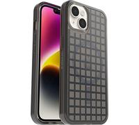 OtterBox Symmetry+ Clear Case for iPhone 14/iPhone 13 for MagSafe, Shockproof, Drop proof, Protective Thin Case, 3x Tested to Military Standard, Antimicrobial Protection, Window Pane Black