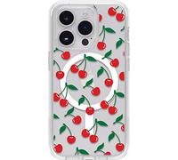 OtterBox Symmetry+ Clear Case for iPhone 14 Pro for MagSafe, Shockproof, Drop proof, Protective Thin Case, 3x Tested to Military Standard, CHERRY ON TOP