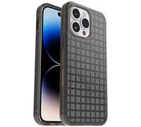 OtterBox Symmetry+ Clear Case for iPhone 14 Pro Max for MagSafe, Shockproof, Drop proof, Protective Thin Case, 3x Tested to Military Standard, Antimicrobial Protection, Window Pane Black