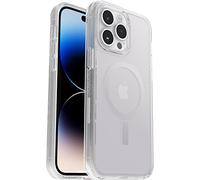 OtterBox Symmetry+ Clear Case for iPhone 14 Pro Max for MagSafe, Shockproof, Drop proof, Protective Thin Case, 3x Tested to Military Standard,