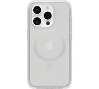 OtterBox Symmetry Clear for MagSafe Case for iPhone 15 Pro, Shockproof, Drop proof, Protective Thin Case, 3x Tested to Military Standard, Clear