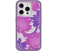 OtterBox Symmetry Clear MagSafe Case for Apple iPhone 15 Pro, Shockproof, Drop proof, Protective Thin Case, 3x Tested to Military Standard, Papercut Flowers