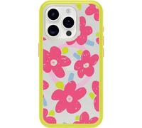 OtterBox Symmetry Clear MagSafe Case for Apple iPhone 15 Pro, Shockproof, Drop proof, Protective Thin Case, 3x Tested to Military Standard, Whimsy Bloom