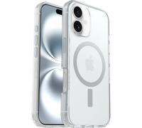 OtterBox Symmetry Clear MagSafe Case for iPhone 16, Clear | Shockproof, Drop-Proof, Protective Thin Case, 3x Tested to Military Standard