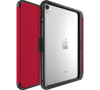 OtterBox Symmetry Folio Case for iPad 10th gen 2022, iPad 11th gen 2025 (A16), Shockproof, Drop proof, Slim Protective Folio Case, Tested to Military Standard, Red, No Retail Packaging