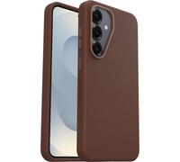 OtterBox Symmetry Series Cactus Leather Case for Samsung Galaxy S25, Shockproof, Drop proof, Protective Thin Case, 3x Tested to Military Standard, Brown