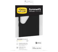 OtterBox Symmetry Series Cactus Leather Case for Samsung Galaxy S26 Ultra, Shockproof, Drop proof, Protective Thin Case, 3x Tested to Military Standard, Black