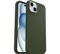 OtterBox Symmetry Series Cactus Leather MagSafe Case for iPhone 15 Plus, Shockproof, Drop proof, Protective Thin Case, 3x Tested to Military Standard, Green