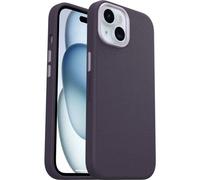 OtterBox Symmetry Series Cactus Leather MagSafe Case for iPhone 15, Shockproof, Drop proof, Protective Thin Case, 3x Tested to Military Standard, Purple