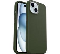 OtterBox Symmetry Series Cactus Leather MagSafe Case for iPhone 15, Shockproof, Drop proof, Protective Thin Case, 3x Tested to Military Standard, Green