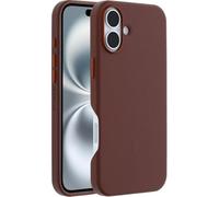 OtterBox Symmetry Series Cactus Leather MagSafe Case for iPhone 16 Plus, Shockproof, Drop proof, Protective Thin Case, 3x Tested to Military Standard, Brown