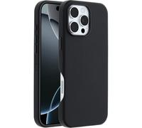 OtterBox Symmetry Series Cactus Leather MagSafe Case for iPhone 16 Pro Max, Shockproof, Drop proof, Protective Thin Case, 3x Tested to Military Standard, Black