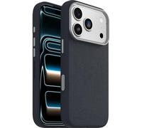 OtterBox Symmetry Series Cactus Leather MagSafe Case for iPhone 17 Pro, Shockproof, Drop proof, Protective Thin Case, 3x Tested to Military Standard, Blue