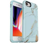 OtterBox Symmetry Series Case for iPhone SE 3rd Gen (2022), iPhone SE 2nd Gen (2020), iPhone 8/7 (NOT Plus) Non-Retail Packaging - Teal Marble