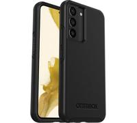 OtterBox - Symmetry Series Case for Samsung Galaxy S22, Slim for Ultra-Pocket Friendly Design, Raised Edges (Black)